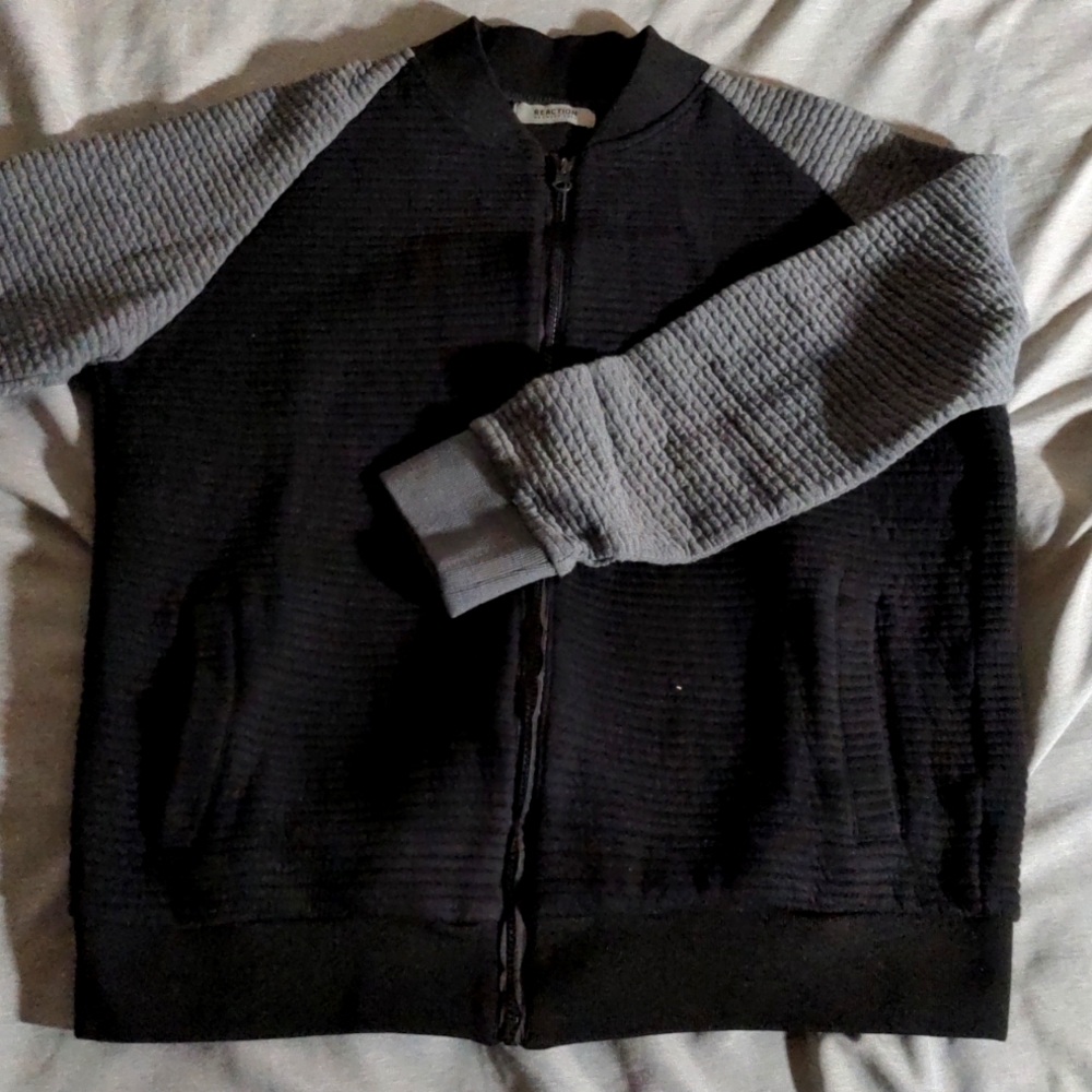 Kenneth Cole Reaction Knit Bomber